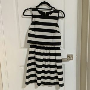 Kensie dress - black and white